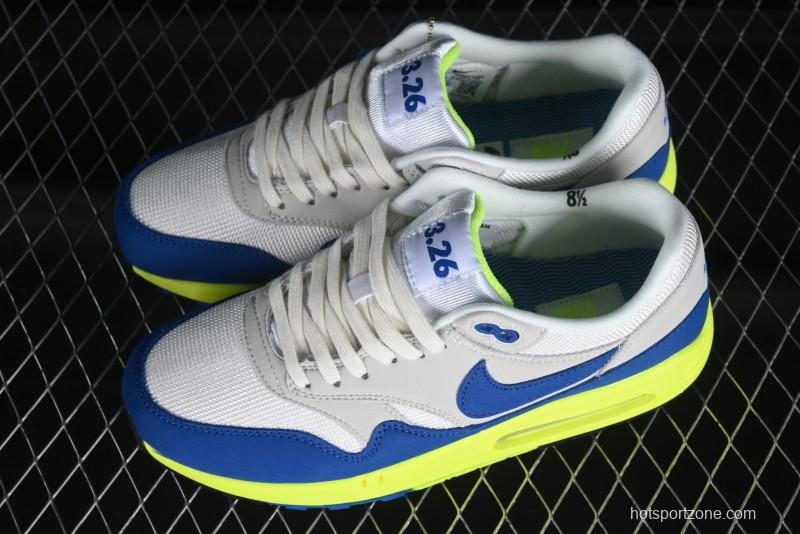 Nike Air Max 1 Premium Retro Running Shoes with Half-Sole Air Cushion - HF2903-100