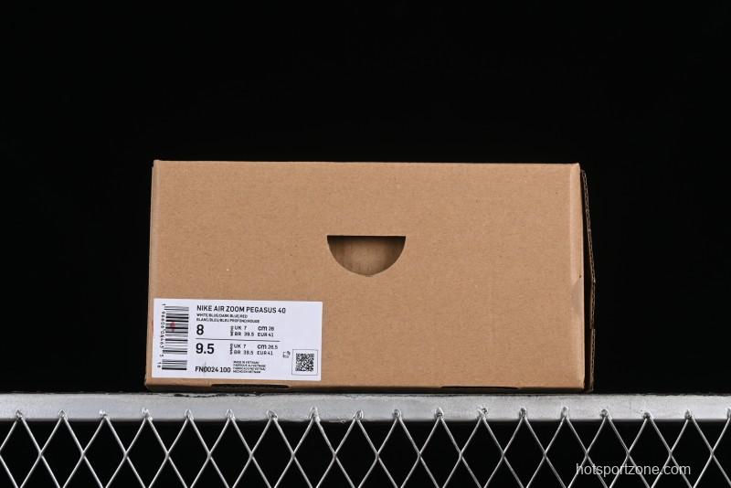 Nike Air Zoom Pegasus 40 Breathable Mesh Running Shoes - FN0024-100