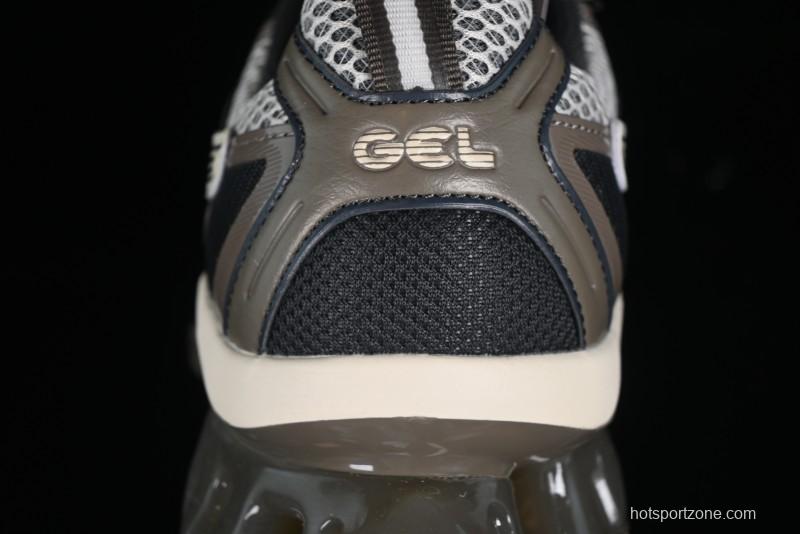 Asics Gel-Quantum Kinetic Retro Casual Sneakers with Thick Sole and GEL Scutoid Technology - 1203A270-201