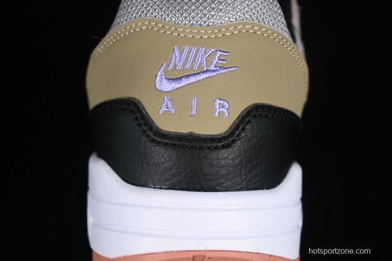 Nike Air Max 1 Retro Running Shoes with Half-Sole Air Cushion - FB9660-003