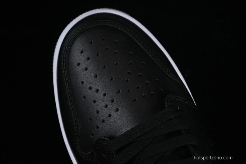 Nike Air Jordan 1 Low Golf Shoes Black Snake Pattern - DD9315-005