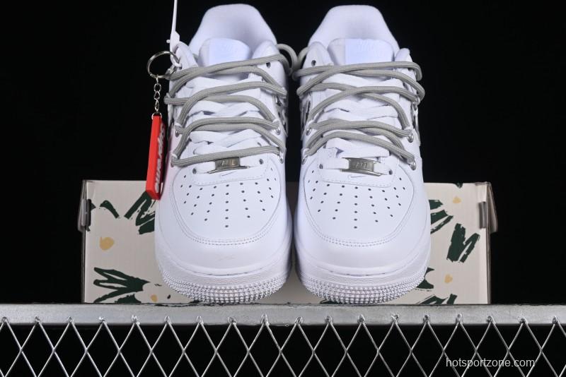 Nike Supreme x Air Force 1'07 Low "Box Logo" Camouflage Print Casual Sneakers - UP1658-595