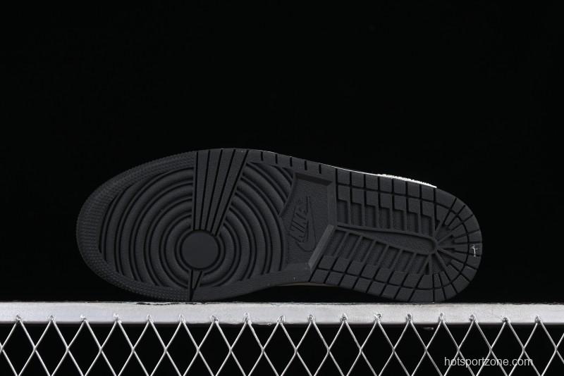 Nike Air Jordan 1 Low AJ1 Panda Prank Hip-Hop Theme - Big Shots Casual Sneakers