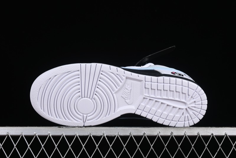 Nike Dunk Low Reverse Panda Graffiti Color SB Lace-Up Low-Top Casual Skate Shoes - FD9064-011