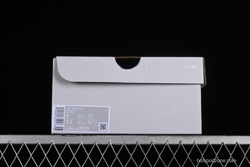 Nike Air Force 1 '07 Low Casual Sneakers with Double Swoosh Design - DD8959-100