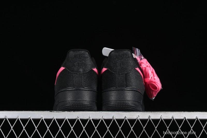 Nike Air Force 1 '07 Low Casual Sneakers in Black Starry Sky - CW2288-015