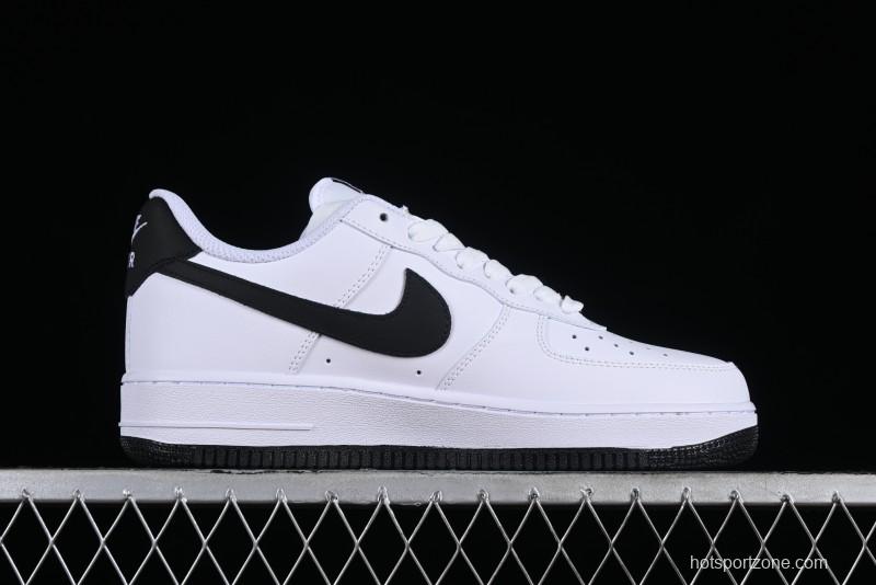 Nike Air Force 1 '07 Low Casual Sneakers in Black and White - FQ4296-101