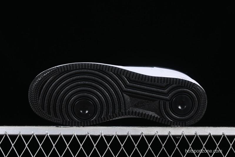 Nike Air Force 1 '07 Low Casual Sneakers in Black and White - FQ4296-101