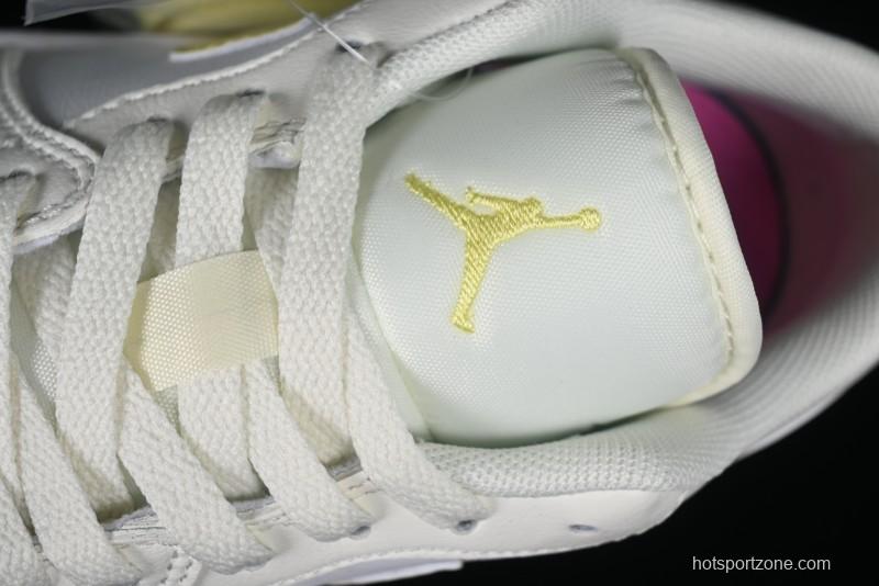 Nike Air Jordan 1 Low AJ1 Lemon Yellow Low-Top Casual Sneakers - FV8486-181