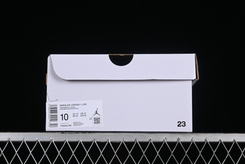 Nike Air Jordan 1 Low Multi-Color Casual Sneakers - FZ5045-091
