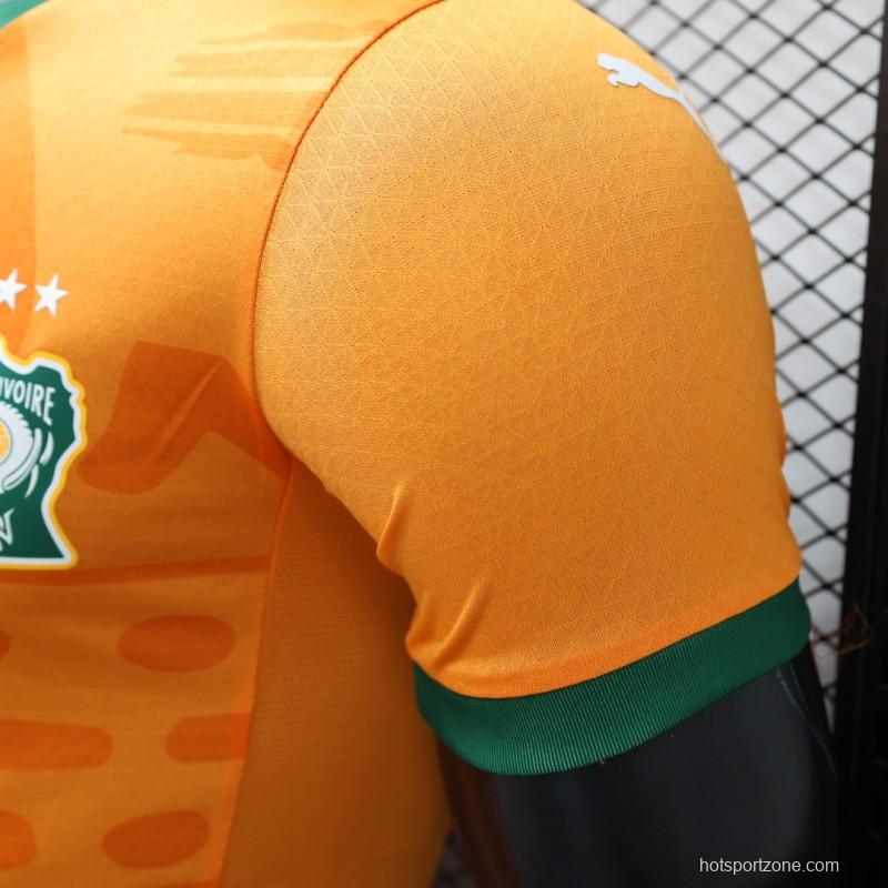 Player Version 2024 IVORY COAST Home Jersey