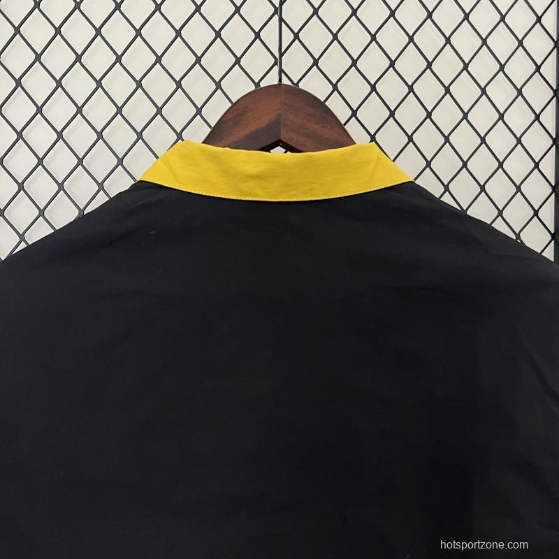 24/25 Real Madrid Yellow/Red Reversible Windbreaker