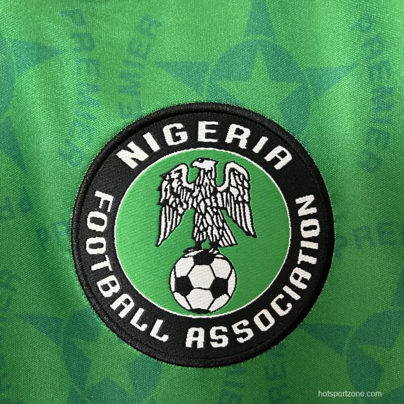 Retro 94/95 Nigeria Home Jersey