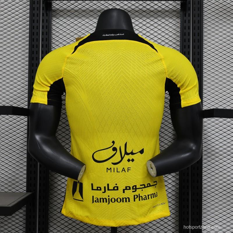 Player Version 25/26 Al-Ittihad Home Jersey