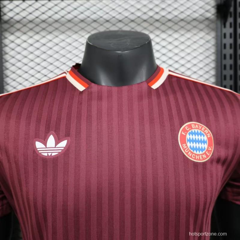 Player Version 25/26 Bayern Munich Icon Wine Jersey