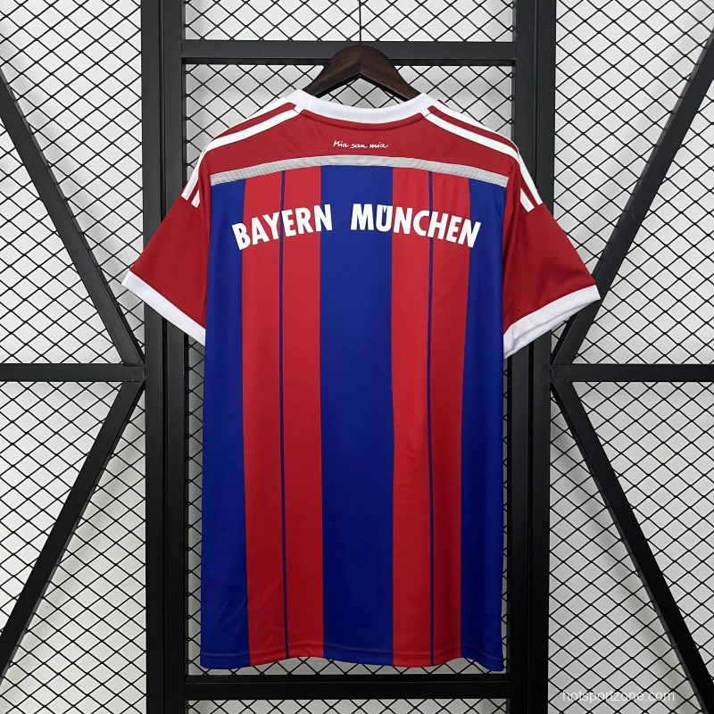 14/15 Retro Bayern Munich Home Jersey