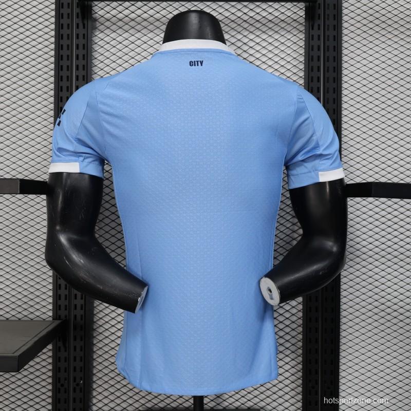 Player Version 25/26 Manchester City Home Jersey