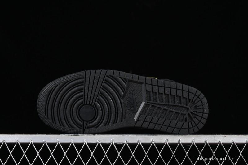 Nike Air Jordan 1 Low "Method of Make" Casual Sneakers with Woven Design - FN5032-007