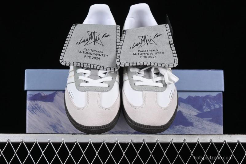 Adidas Originals Samba OG IG1025 Snow Gift Box Custom Casual Sneakers - IG1025