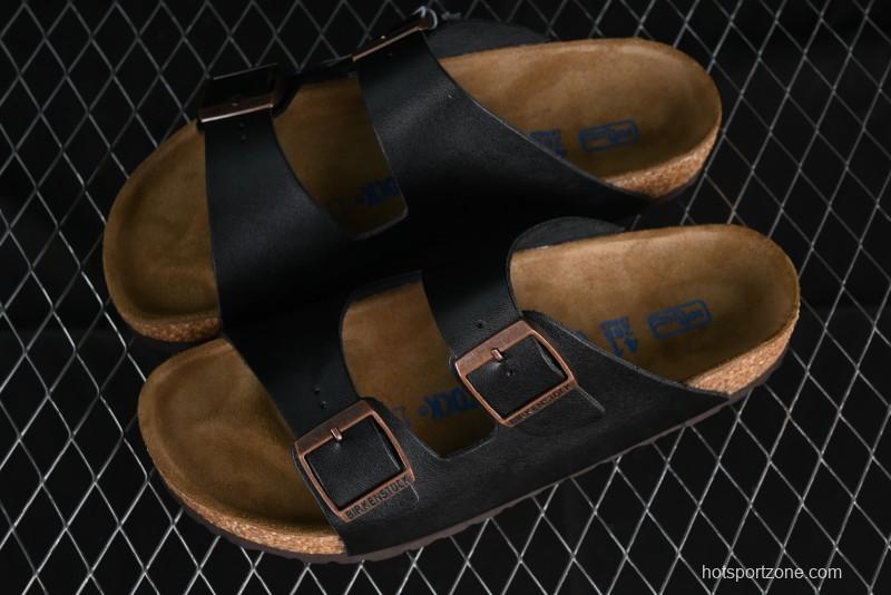 Birkenstock Sandals with Soft Suede Leather and Lambswool Footbed - G.D4