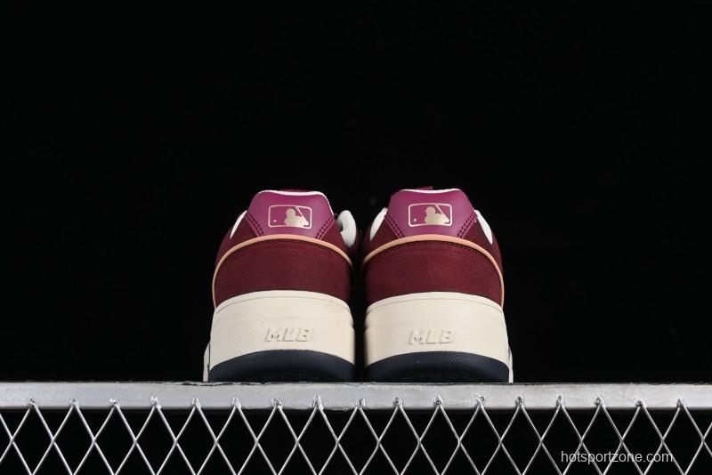 MLB Chunky Liner Basic New York Yankees Thick Platform Casual Sneakers with 6cm Height Increase - 3ASXCLS3N43WIS
