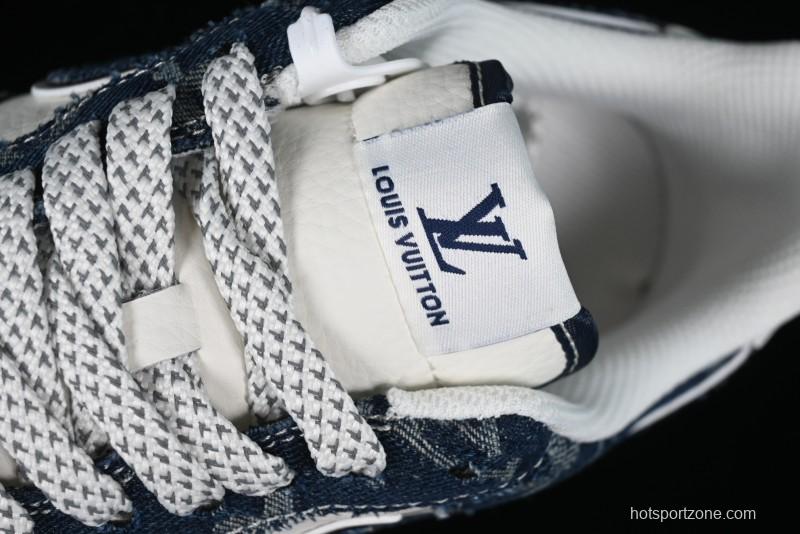 Nike Air Force 1 '07 Low LV Collaboration - Midnight Navy Low-Top Casual Sneakers - SJ2088-003