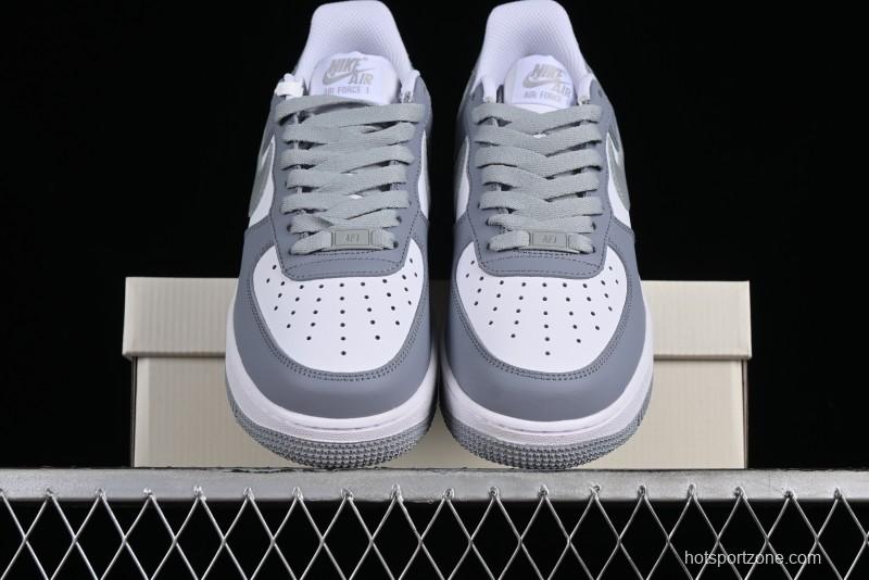 Nike Air Force 1 '07 Low Casual Sneakers with Full-Length Air Cushion - FJ4146-111