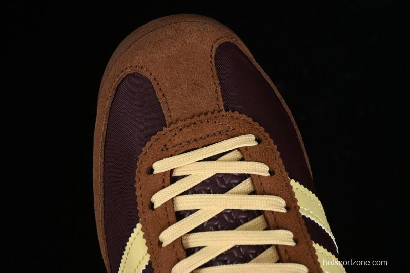 Adidas Originals SL 72 Retro Running Shoes with Nylon Upper and Suede Accents - IE3425