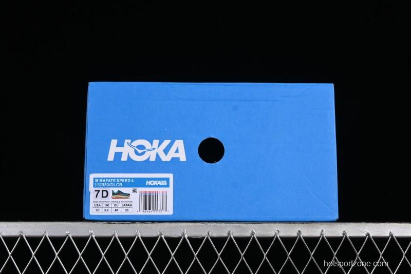 Hoka One One Mafate Speed 4 Low-Cut Professional Trail Running Shoes - 1129930 DLCR