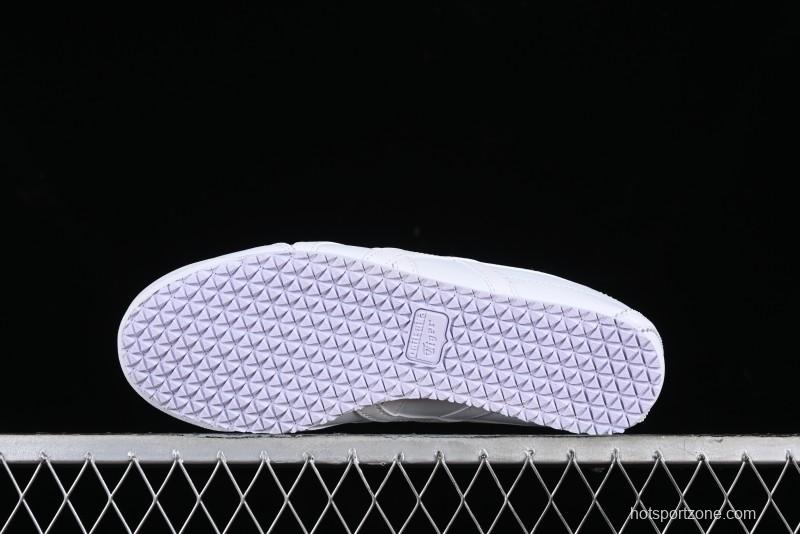 Onitsuka Tiger Mexico 66 Low-Top Leather Sneakers for Casual Running - 1183A844-100