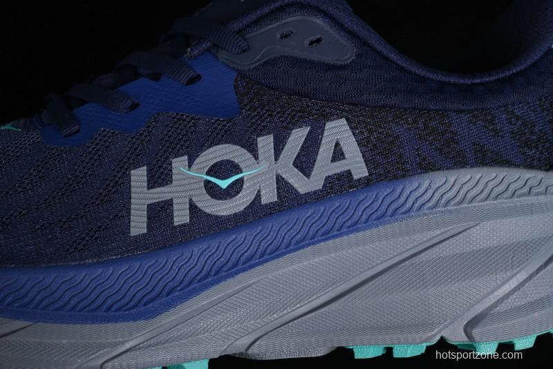 Hoka One One Challenger ATR 7 Low Trail Running Shoes with Lightweight Cushioned Midsole - 1134498 BBSBL