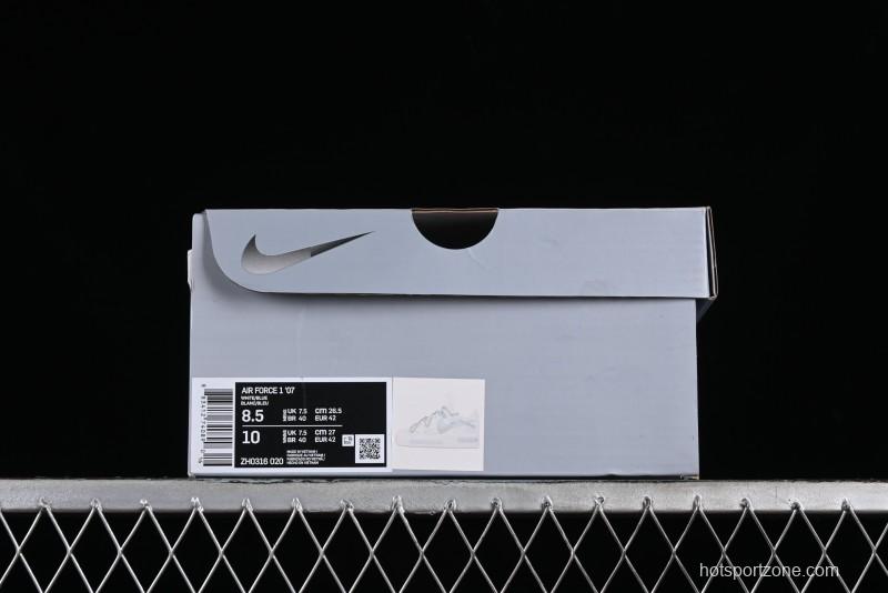 Nike Air Force 1 '07 Low Anime Theme Broken Swoosh Custom Spray Casual Sneakers - ZH0316-020