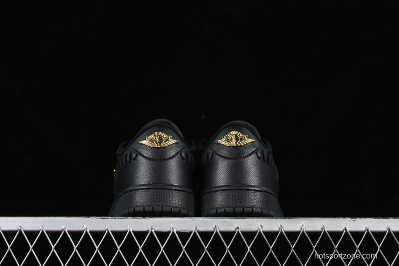 Nike Air Jordan 1 Low "Method of Make" Casual Sneakers with Woven Design - FN5032-007