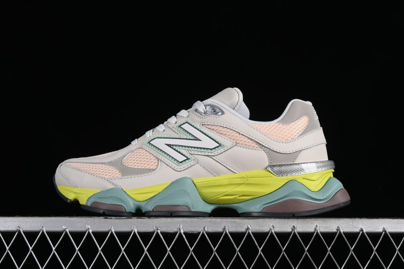 New Balance Joe Freshgoods x New Balance 9060 Retro Casual Running Sneakers with ABZORB Cushioning - U9060GCB