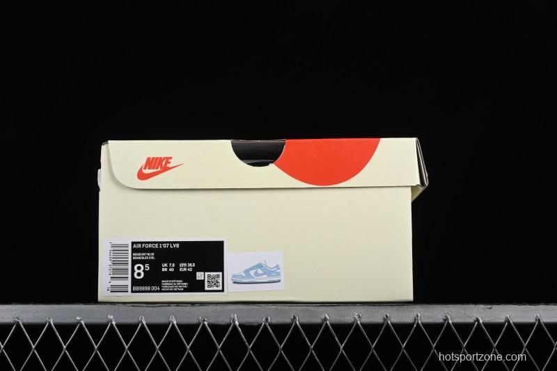 Nike SB Dunk Low Supreme Collaboration - University Blue Anniversary High-End Custom Low-Top Casual Skate Shoes - BB9898-004