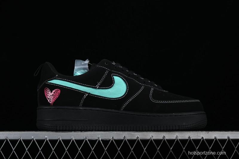 Nike Air Force 1 '07 Low Flame Red Lips Qixi Limited Edition Casual Sneakers - FB8971-005