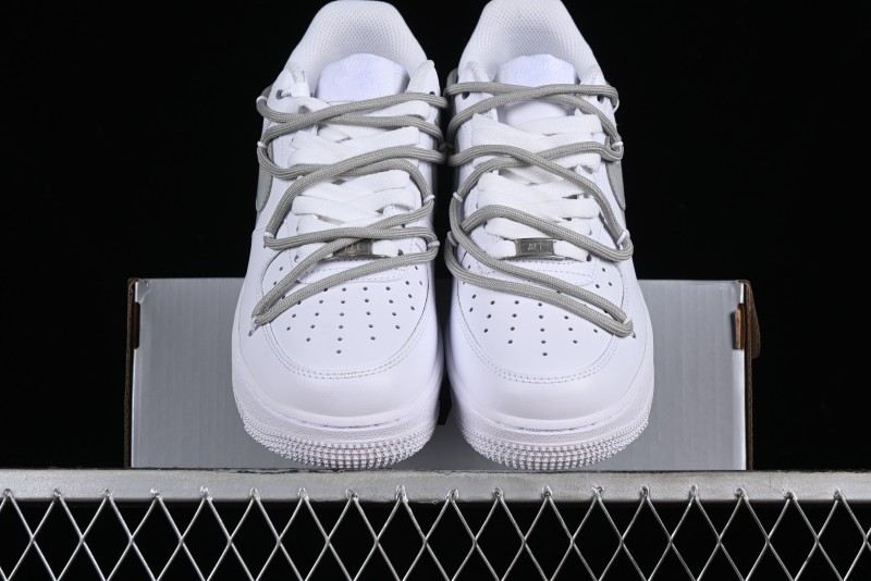 Nike Air Force 1 '07 Low Custom Anime Theme Spray-Painted Swoosh Casual Sneakers - ZH0316-016