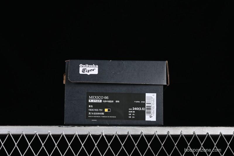 Onitsuka Tiger Mexico 66 Low-Top Leather Running Shoes - 1183C102-751