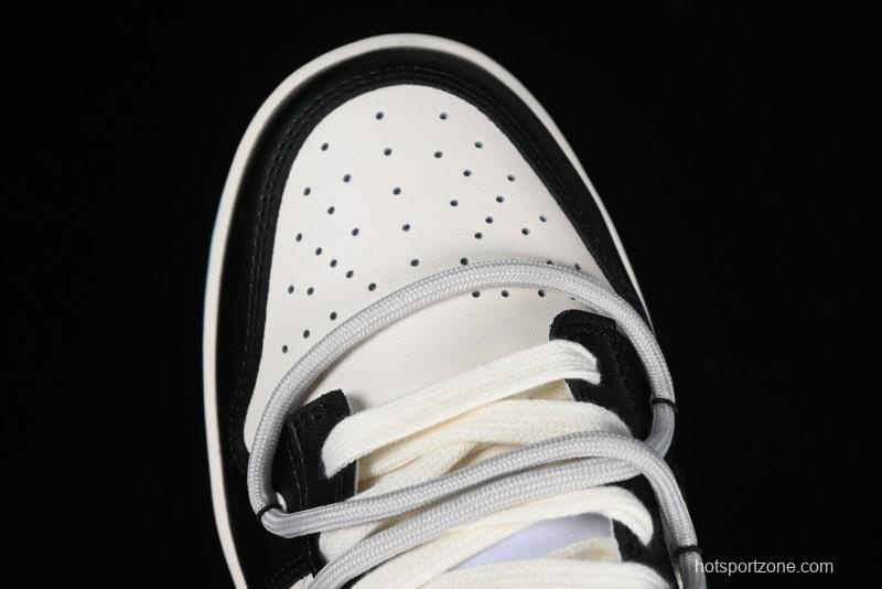 Nike Dunk Low Panda Prank Star Trek SB Strap Low-Top Casual Sneakers - DV0833-101