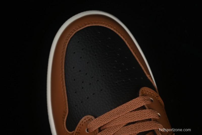 Nike Air Jordan 1 Low AJ1 Black Mocha Casual Sneakers - DC0774-021