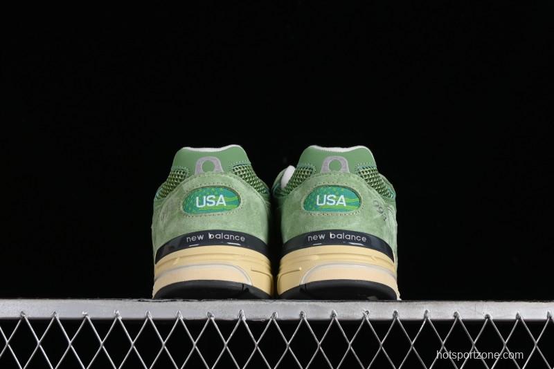 New Balance Made In USA M993 Series Classic Retro Running Shoes - U993GW