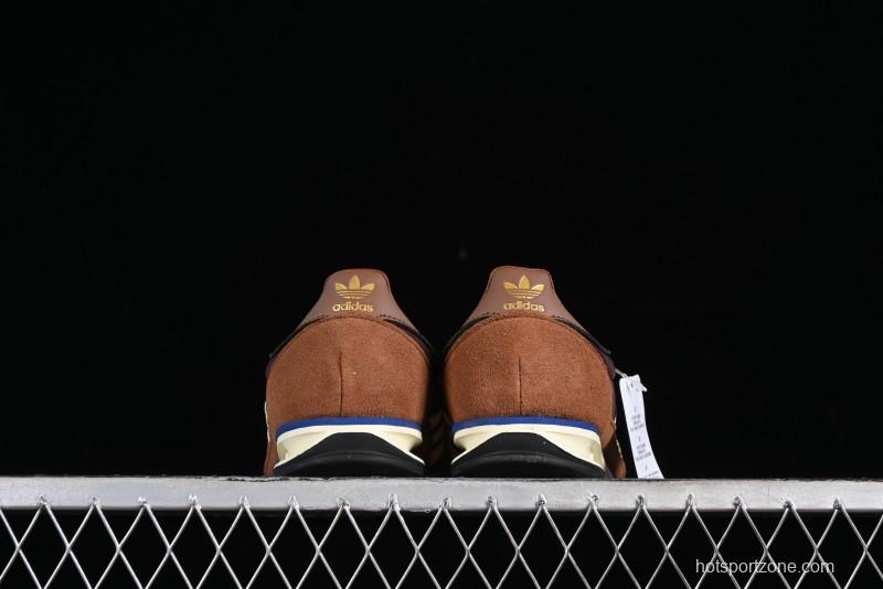 Adidas Originals SL 72 Retro Running Shoes with Nylon Upper and Suede Accents - IE3425