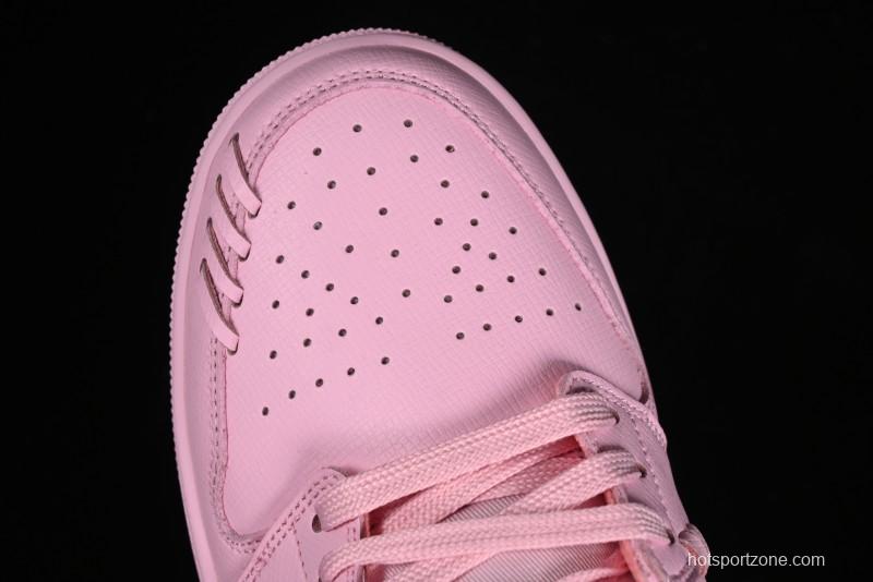 Nike Air Jordan 1 Low "Method of Make" Casual Sneakers with Woven Detailing - FN5032-600