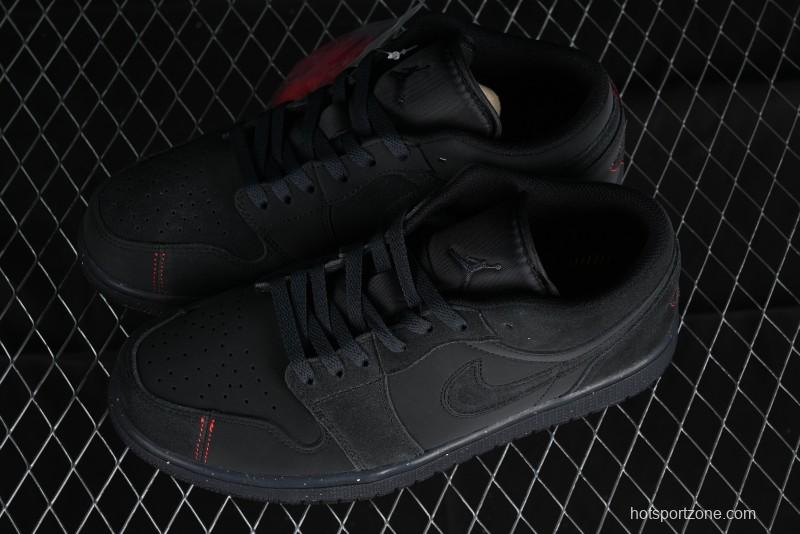 Nike Air Jordan 1 Low SE Craft "Dark Smoke Grey" Casual Sneakers - FD8635-001