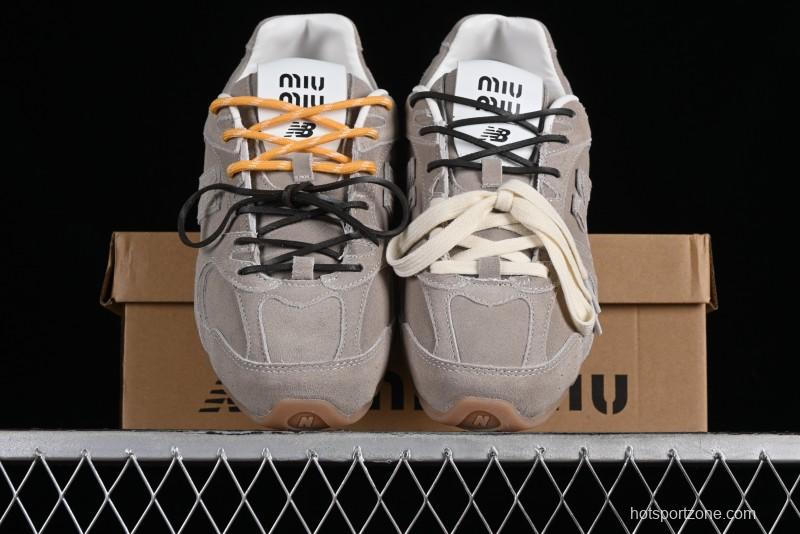 MiuMiu x New Balance 530 Low-Top Classic Retro Casual Running Shoes - AJD4
