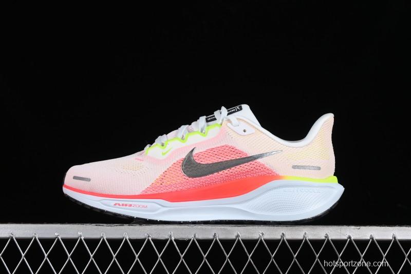 Nike Air Zoom Pegasus 41 Breathable Lightweight Running Shoes with Cushioning - FD2722-100