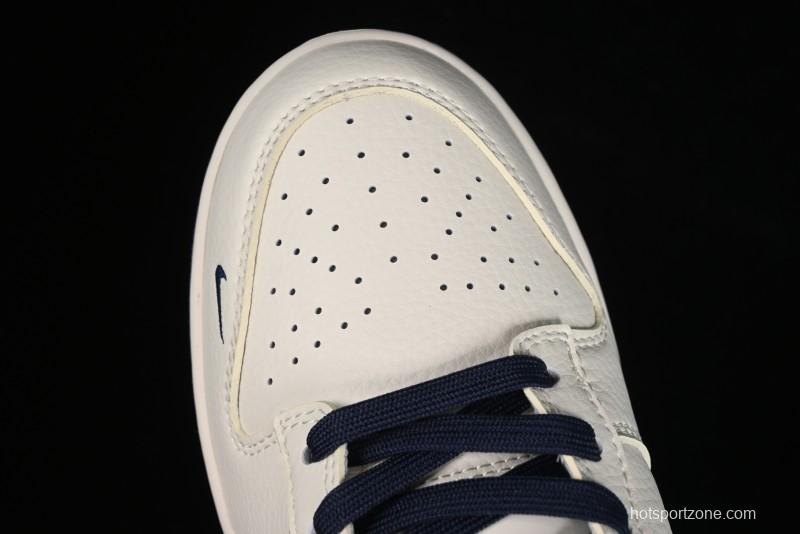 Nike SB Dunk Low Stussy Collaboration - Off White Floral Swoosh Anniversary High-End Custom Low-Top Casual Skate Shoes - XY1688-001