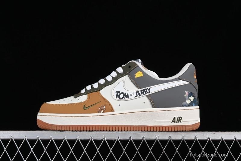 Nike Air Force 1 '07 Low Tom and Jerry Casual Sneakers - DB3301-110
