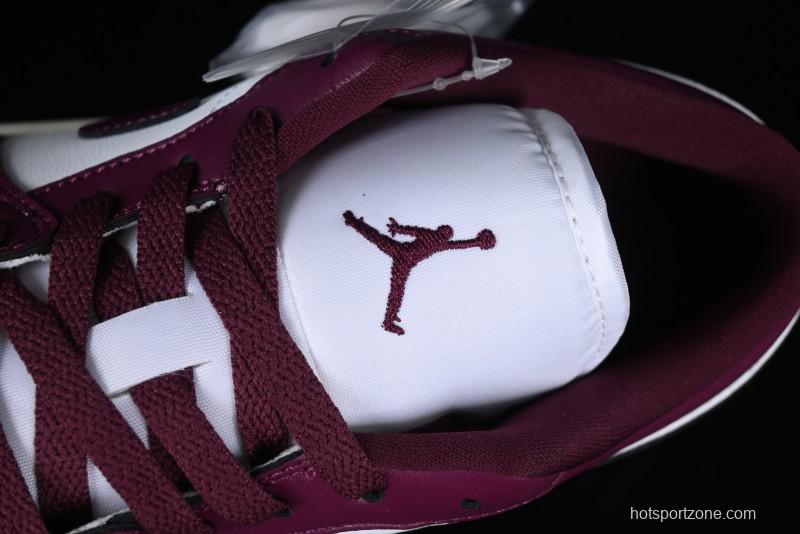 Nike Air Jordan 1 Low AJ1 White Rose Pink Low Top Casual Sneakers DC0774-161