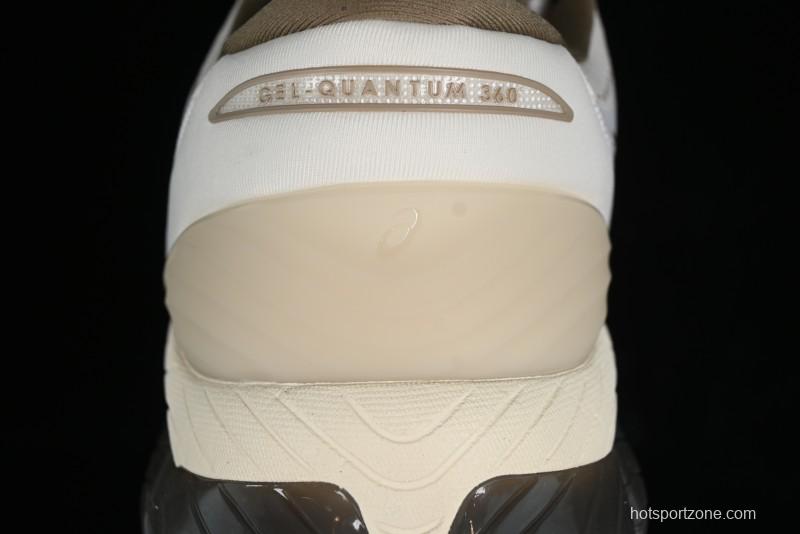 Asics Gel-Quantum 360 VIII Retro Breathable Casual Shoes with 360° GEL Cushioning for Men - 1203A402-101